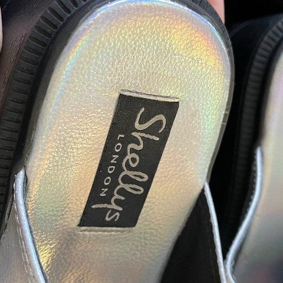 SHELLYS LONDON x DOLLS KILL Amber Flower Chunky Sole Sliders - Picture 10 of 13